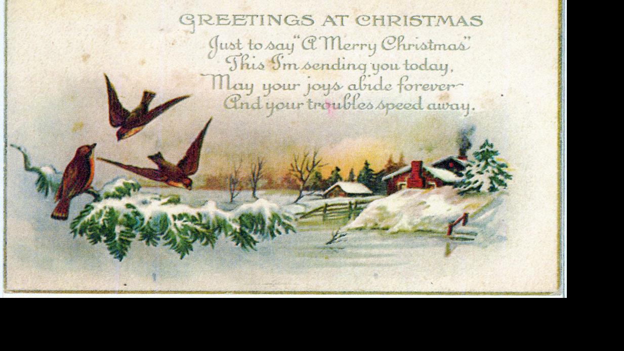 Memories of Christmas past and a shared poem from a local writer