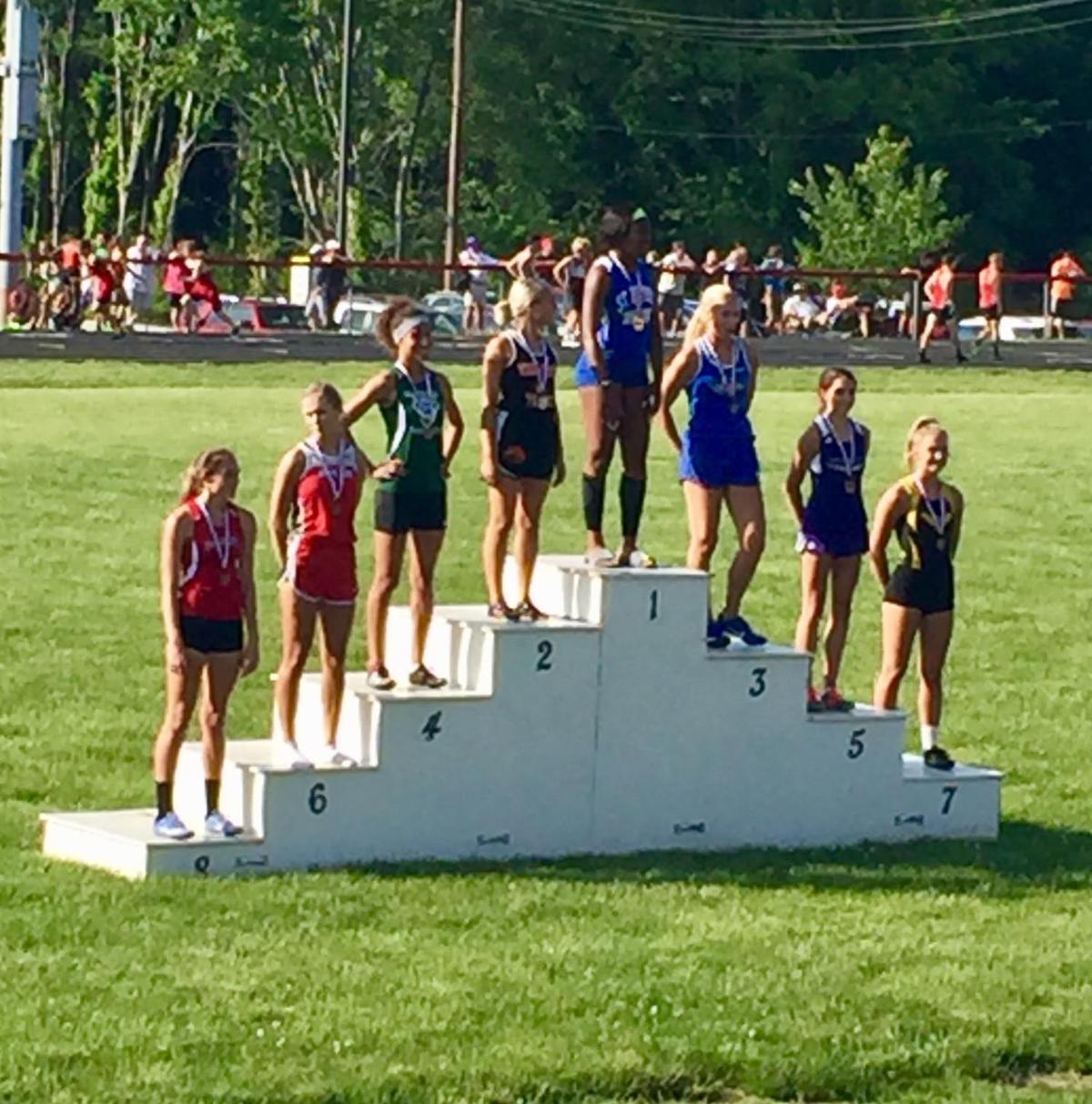 Finishing Strong Chandler's latest record gets her to state track meet