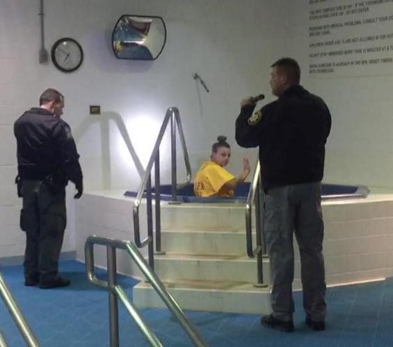 Escaped inmate captured in Bristol Village Activity Center hot tub