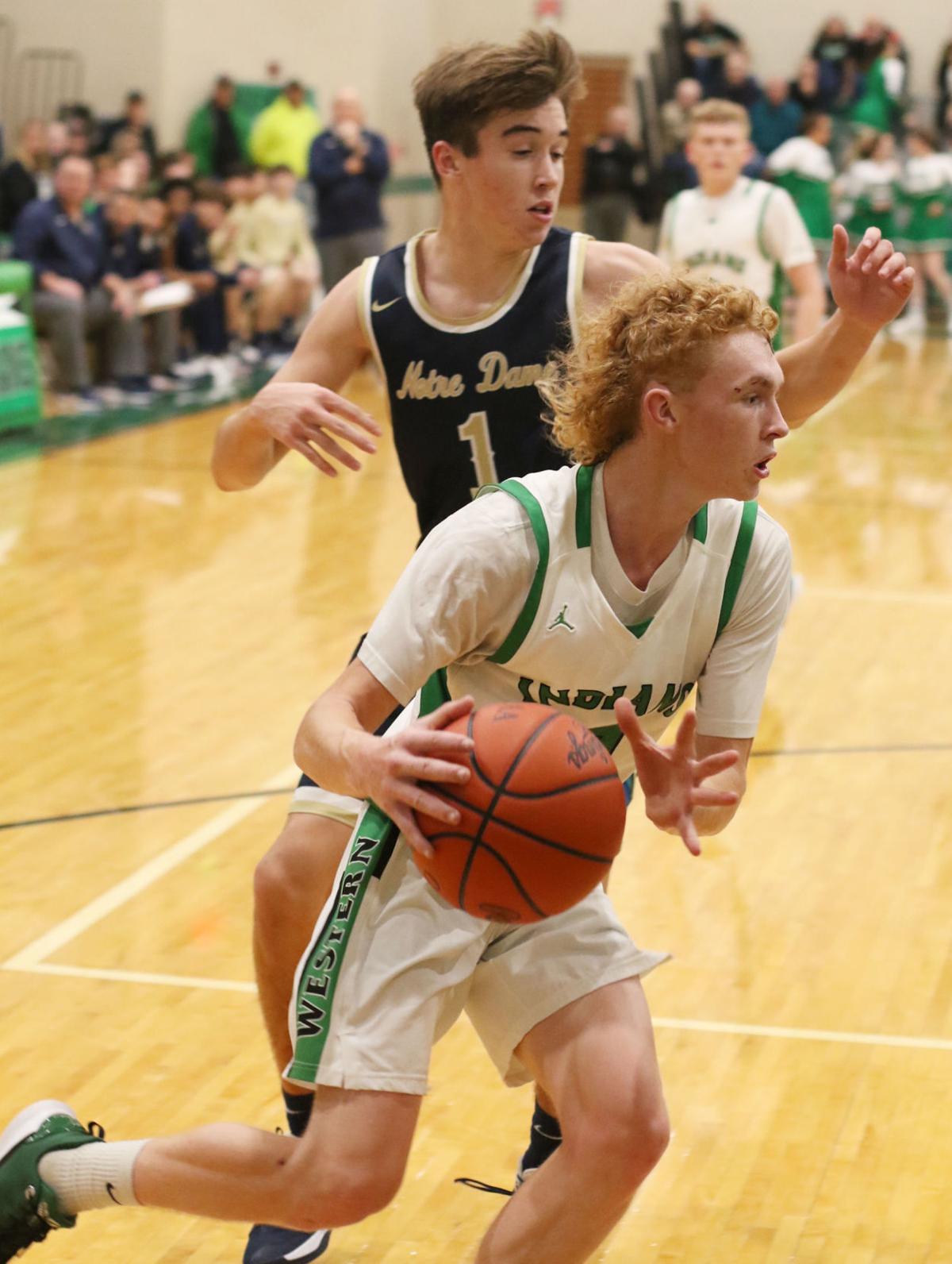 Western Indians Varsity Basketball Vs Notre Dame Friday Dec 6