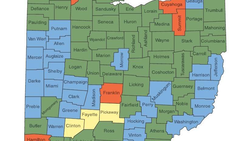 Ohio Wildlife Council Receives Deer And Turkey 2021 Hunting Season Proposals Community Newswatchman Com Odnr Districts Map 2022
