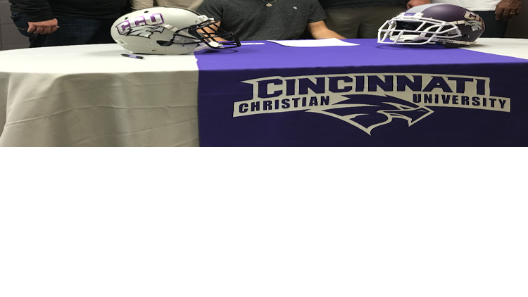 Chapman Signs With Cincinnati Christian University For Football Sports Newswatchman Com