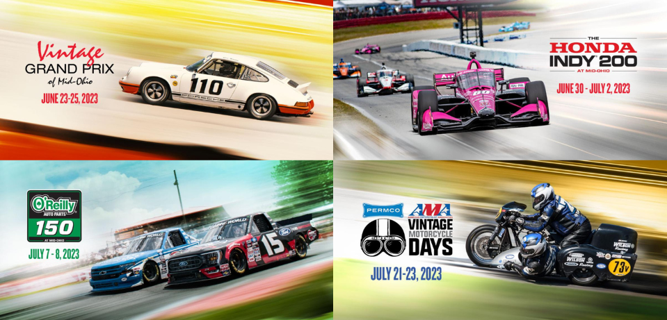 Mid-Ohio Sports Car Course announces 2023 racing schedule | Sports Bulletin  | newswatchman.com