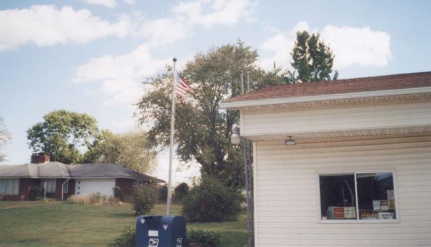 The story of the new flagpole at the Stockdale Post Office Pikes Past