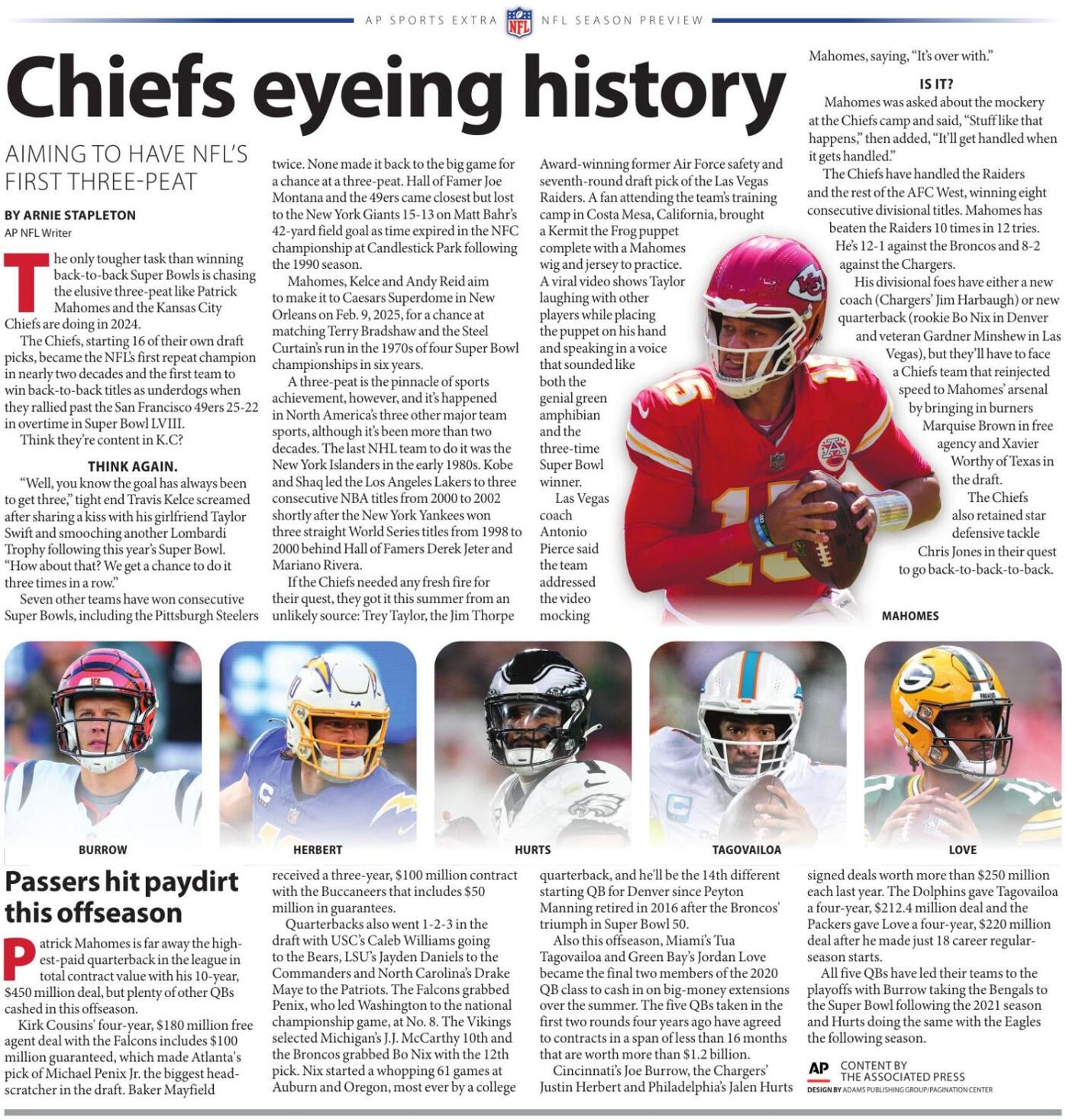 AP NFL PREVIEW | | newswatchman.com