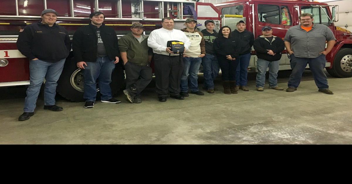 Pebble Twp. Volunteer FD receives South Central Power grant, purchases