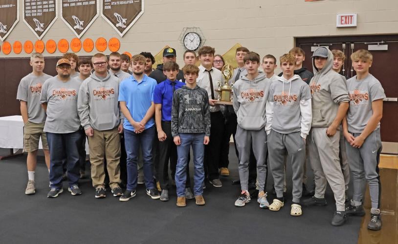 Eastern football team receives longawaited first SOC I trophy Sports