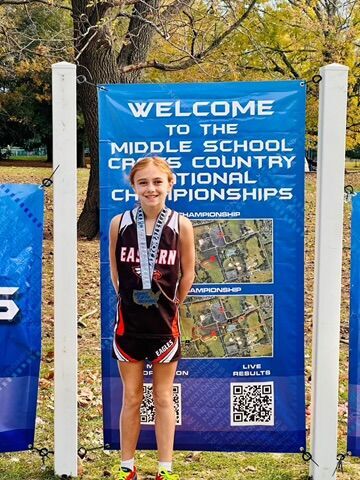 Eastern’s Wallace races to All American status at Youth Nationals
