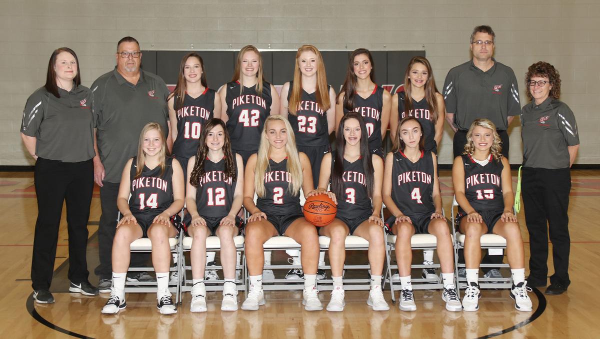 Piketon varsity girls basketball