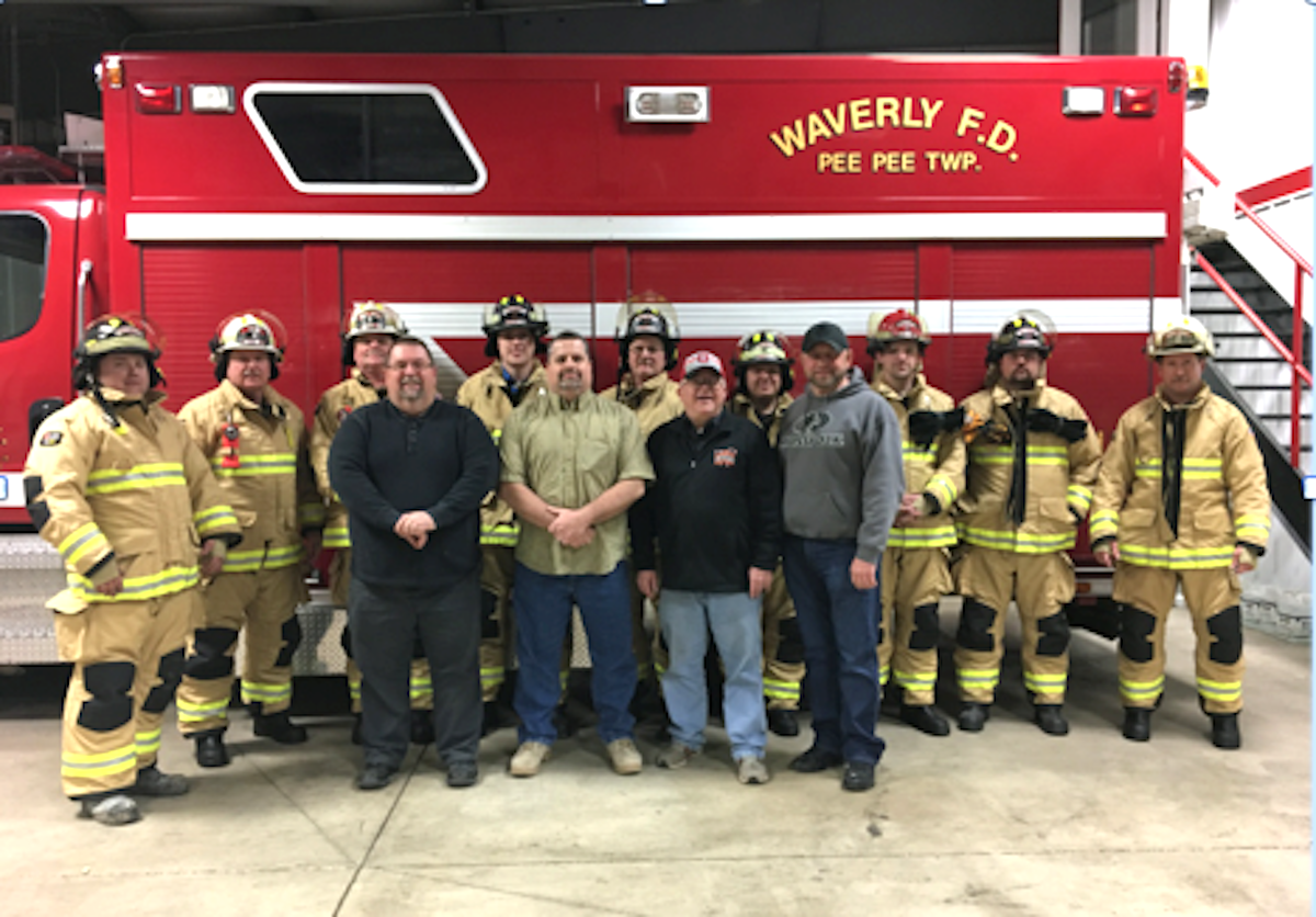 Trustees provide Waverly Fire Department with new turnout gear News