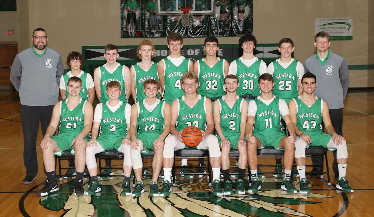 Western varsity boys basketball team