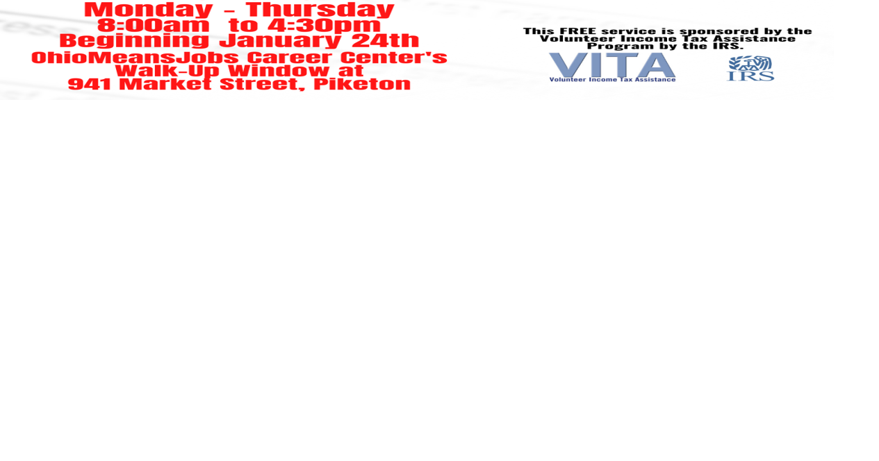 CAC putting on free tax preparation program Community