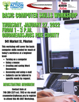Community Action hosting computer skills workshop