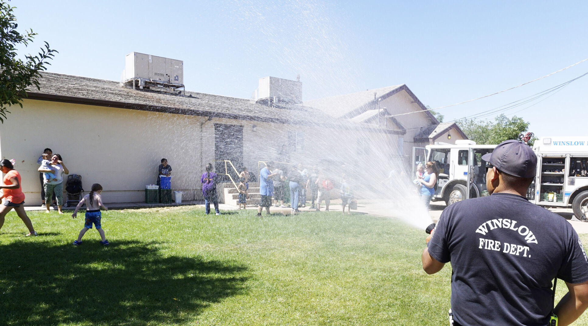 Winslow Fire Department Makes It Rain As Summer Draws To An End ...