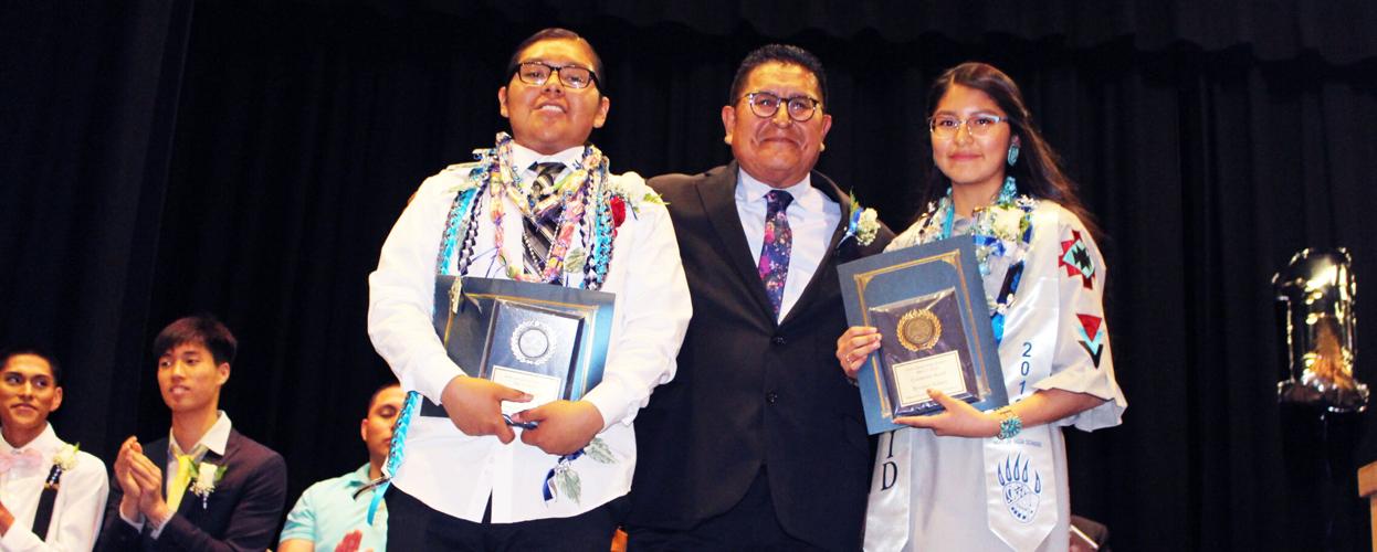 Sixty students promoted at Hopi Jr. High; messages of success inspires ...