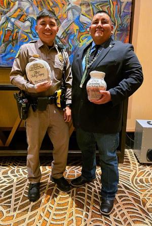 Navajo officers receive Outstanding Justice Partner Awards