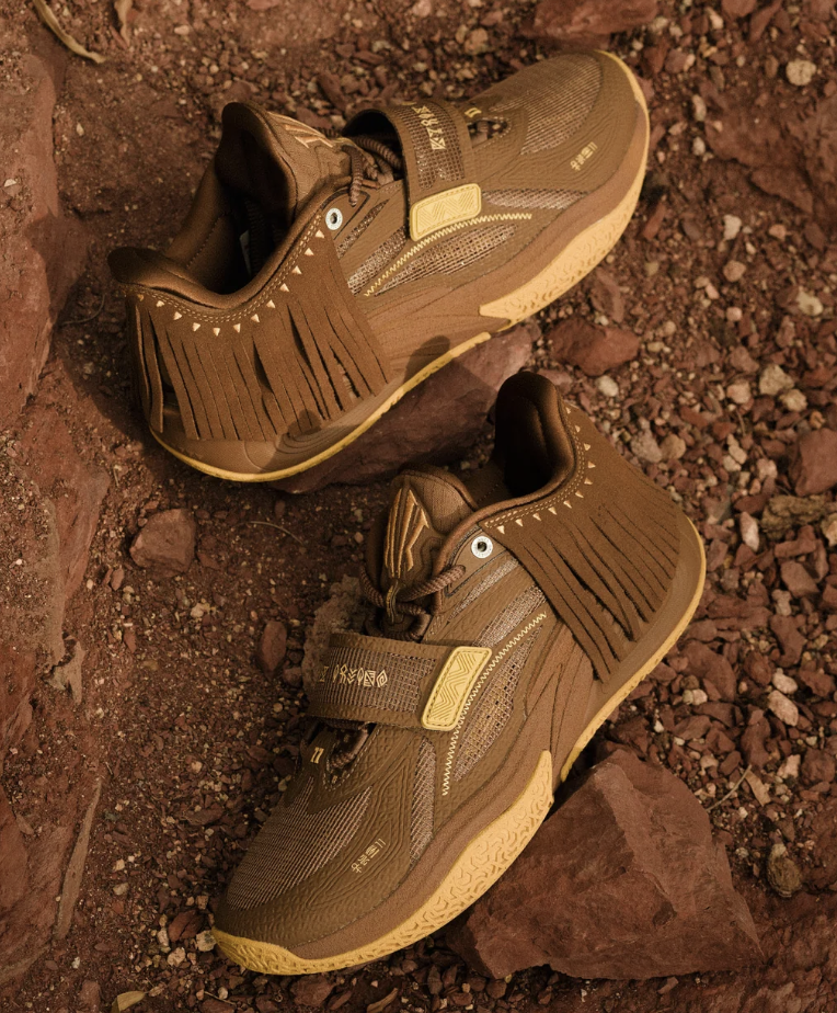 kyrie irving shoes brown