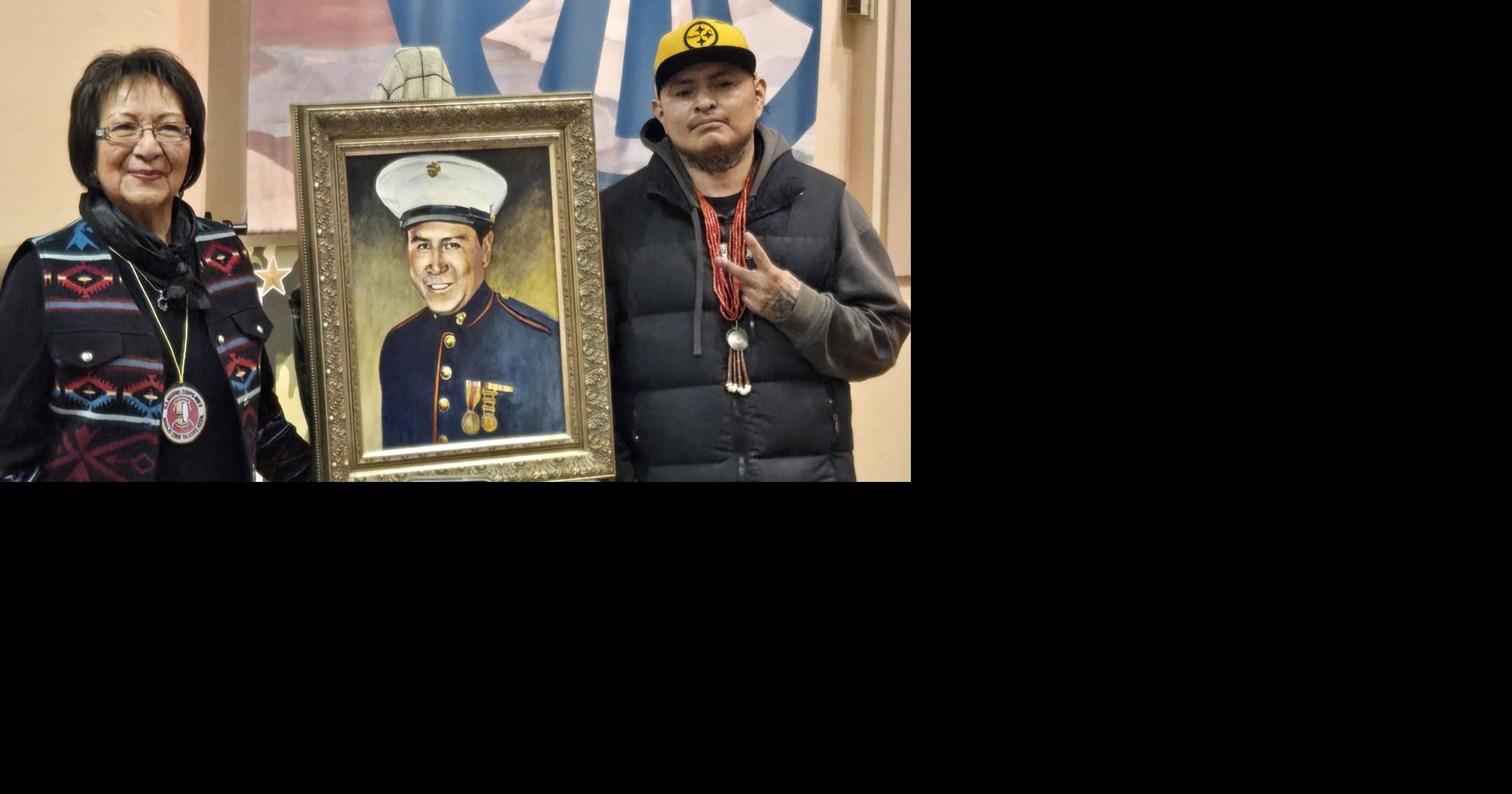 Code Talker race series honors George Kirk with 25th portrait in art project