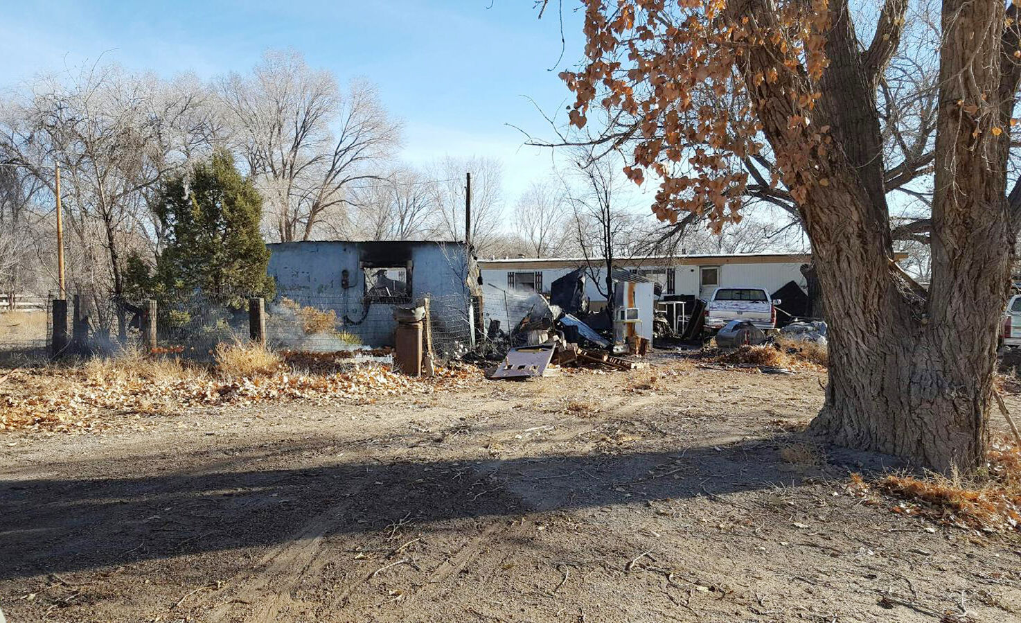 Body Found At House Fire North Of Shiprock After Fire Crews Extinguish ...