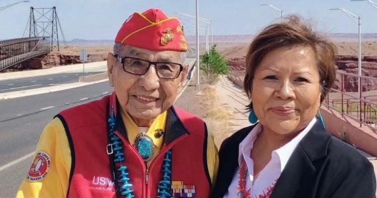 Navajo Code Talker Jimmie Preston honored: naming of first bridge in Arizona for a Navajo Code Talker