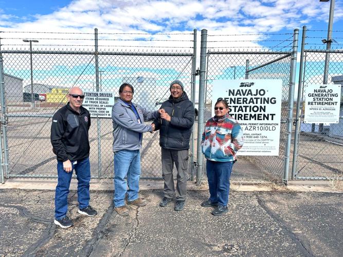 Navajo Nation gets keys to Navajo Generating Station