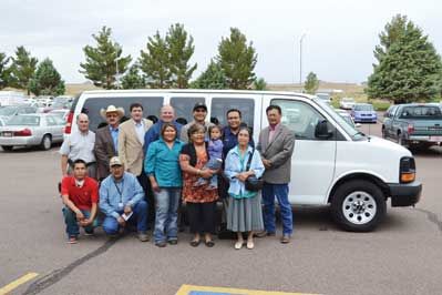 Chilchinbeto Chapter receives a new set of wheels | News | nhonews.com