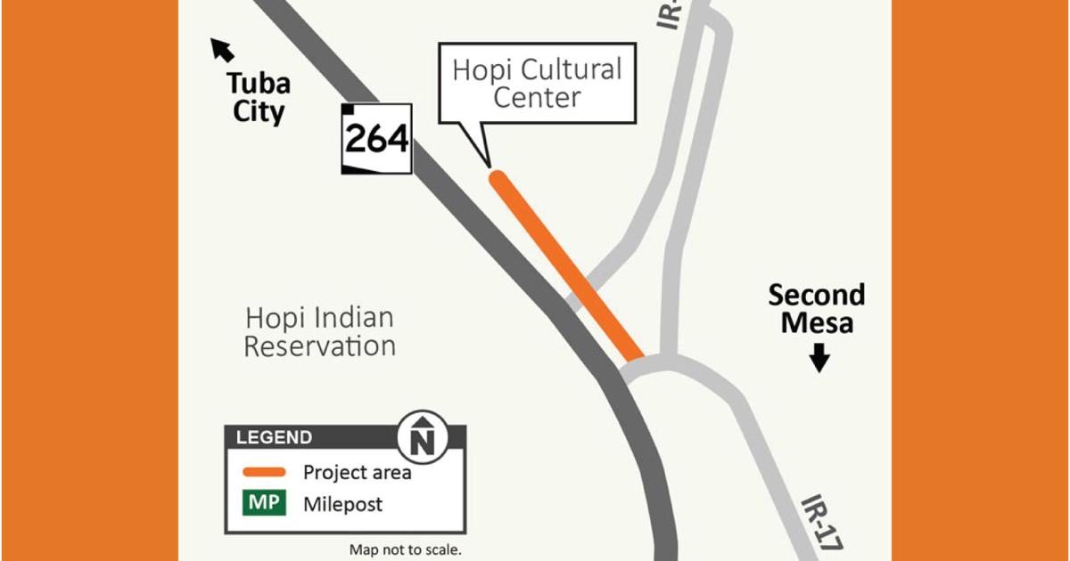 Ohio Rte 264 Safety project coming to State Route 264/Indian Route 4 on Hopi ...