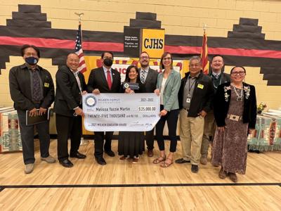 Chinle Jr. High principal receives $25K Milken National Educator award