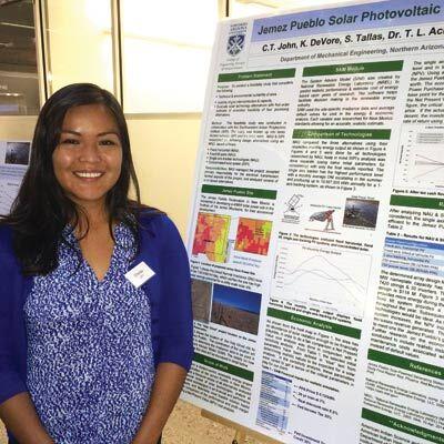 Northern Arizona University student helps New Mexico tribe #39 s economic