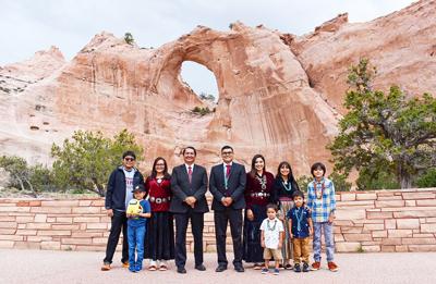 Navajo Nation presidential candidates announce their choices for vice president