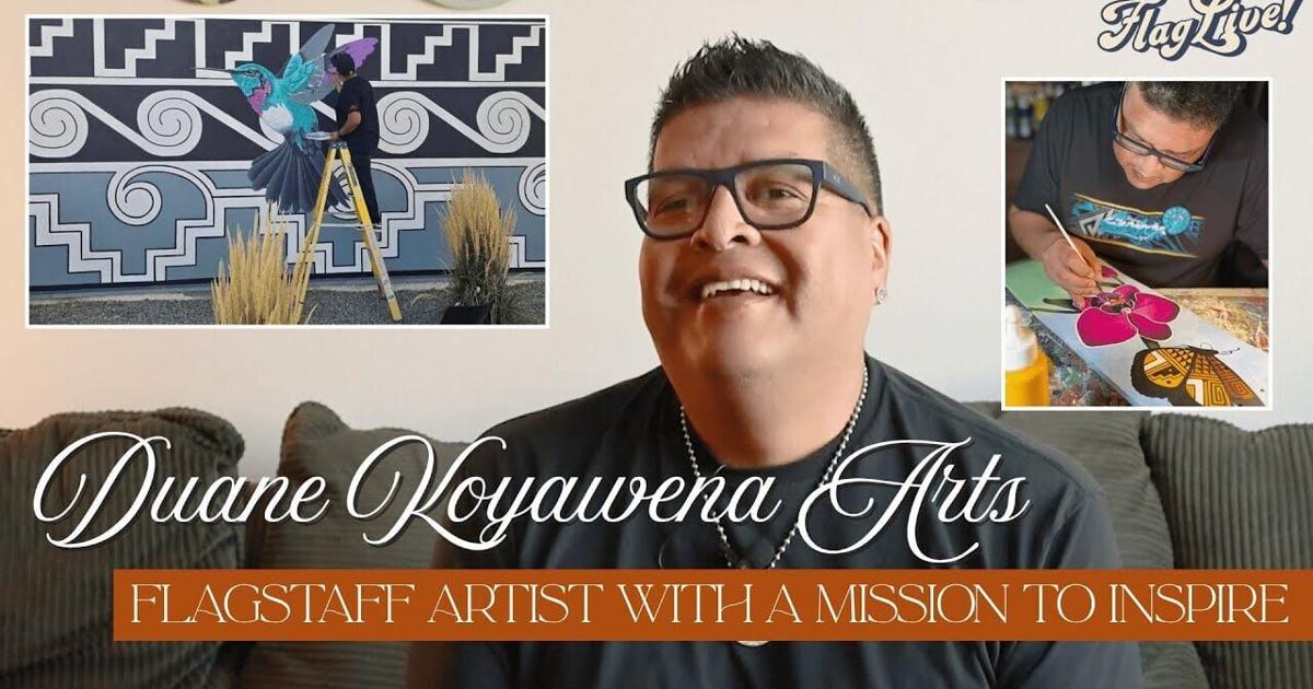 Duane R Probus Artist Duane Koyawena Arts: Flagstaff artist with a mission to inspire ...
