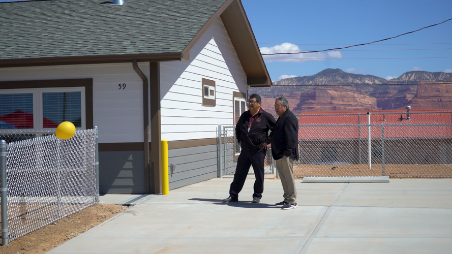 Navajo Housing Authority hosts ribboncutting ceremony for Lukachukai