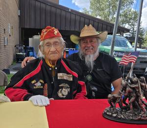 Route 66 Car Club Flagstaff, Coconino County honor 101-year-old Navajo Code Talker Thomas Begay