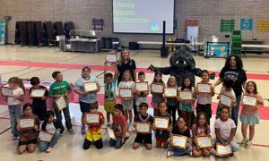 Bonnie Brennan students complete summer reading challenge