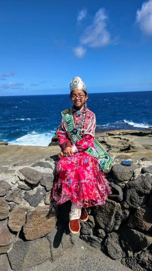 Miss TCES Princess makes it to Hawaii's 50th annual powwow
