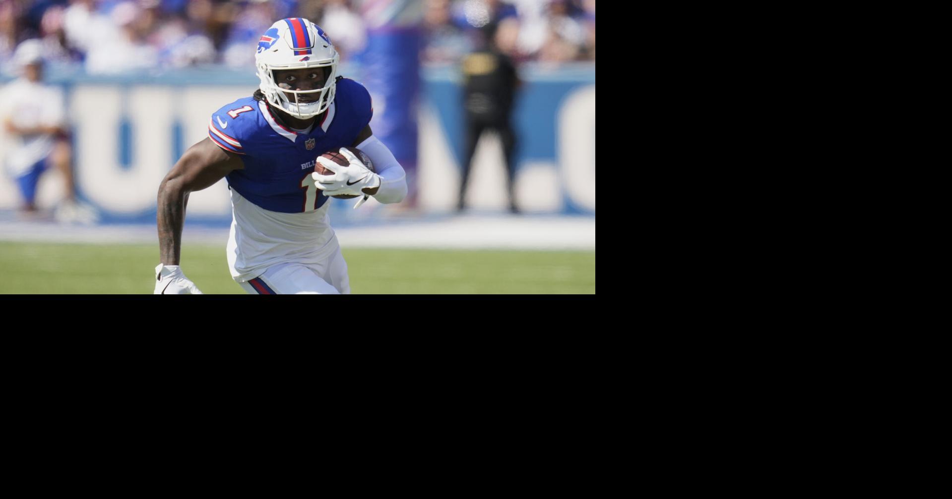 Curtis Samuel returns to practice with only three healthy Bills receivers left