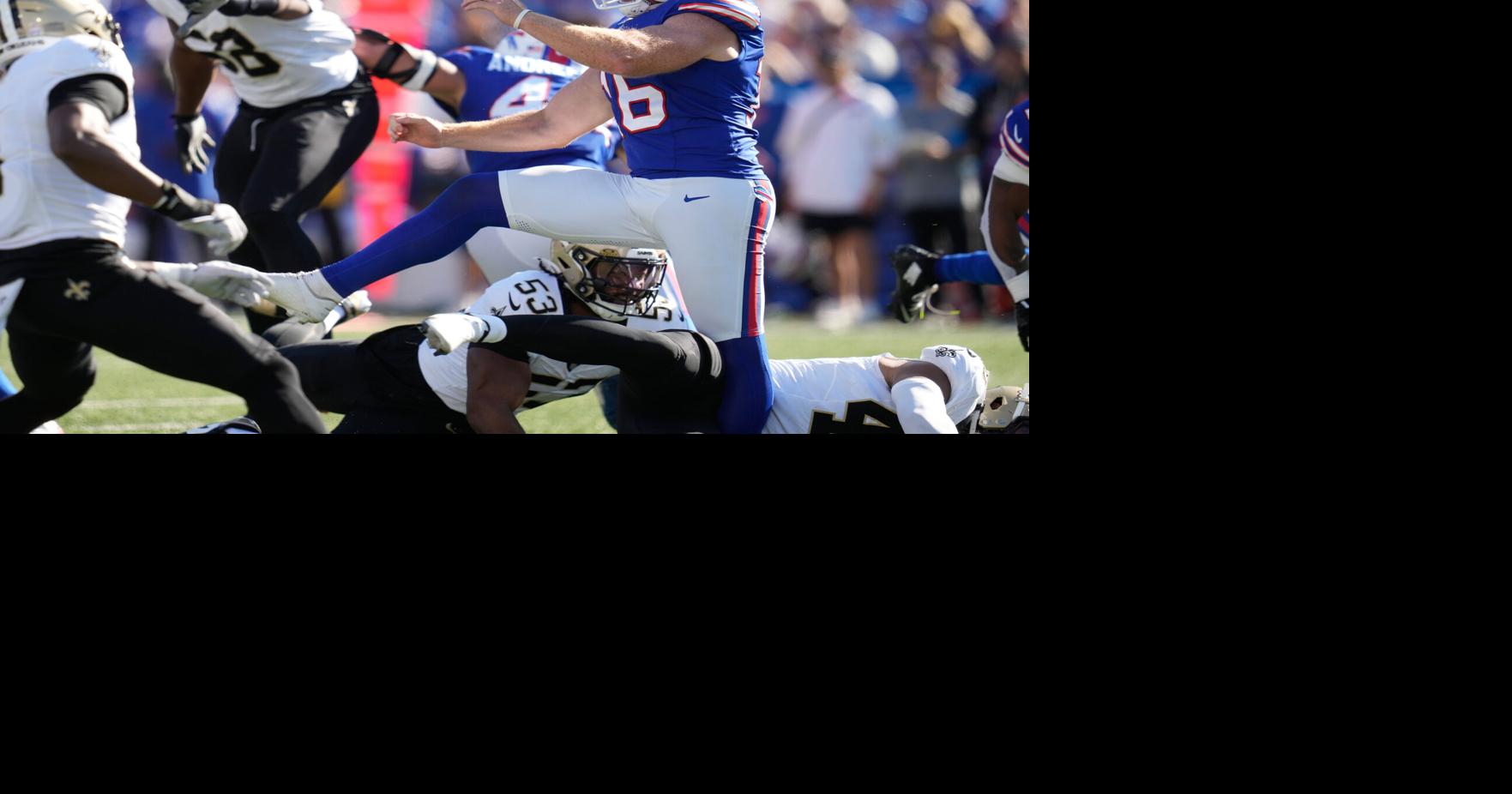 Punter Cameron Johnston to miss time, Bills mum on trio eligible to ...