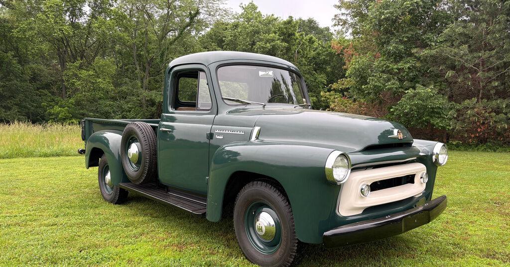 In farm country, an old American pickup truck becomes more than a workhorse