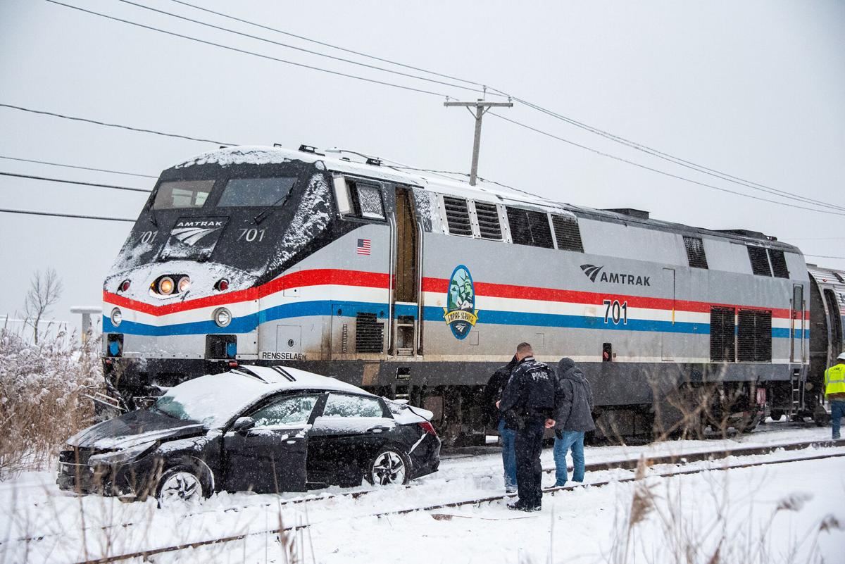 Car struck by Amtrak train in North Tonawanda Local News