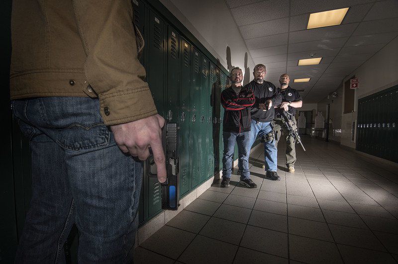 Local elementary school converted into active shooter training center