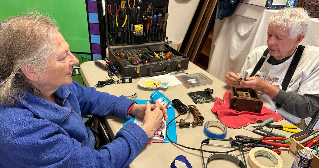Broken speaker? Finicky zipper? Anticonsumerist Repair Cafes urge you to fix it instead of pitch it