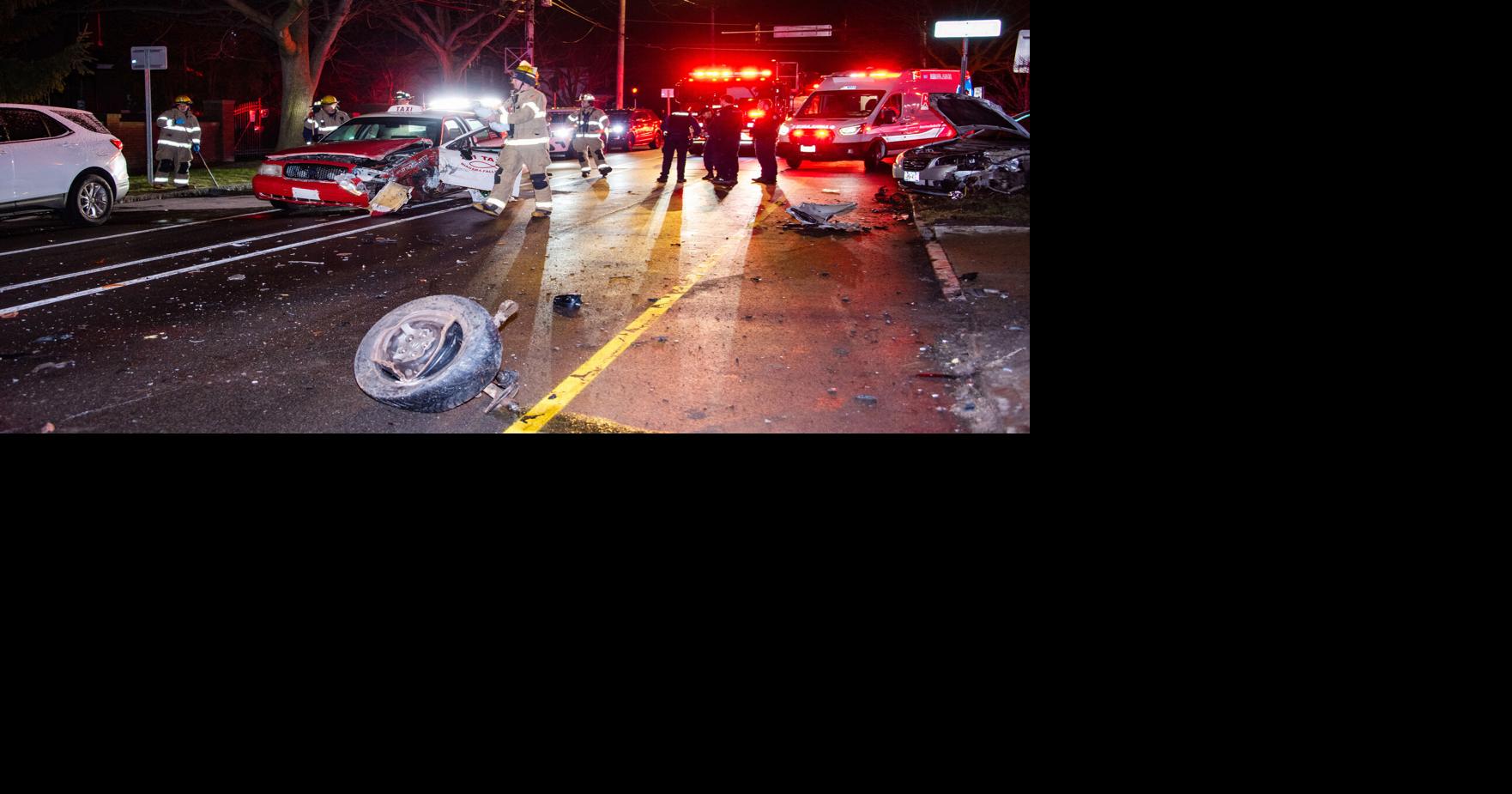 Falls police investigating wrong-way crash on Ferry Avenue | Local News ...
