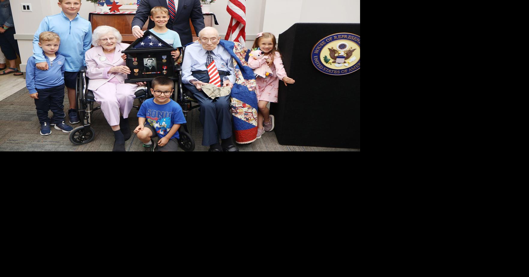 Medals presented to Navy radioman 80 years after WWII service