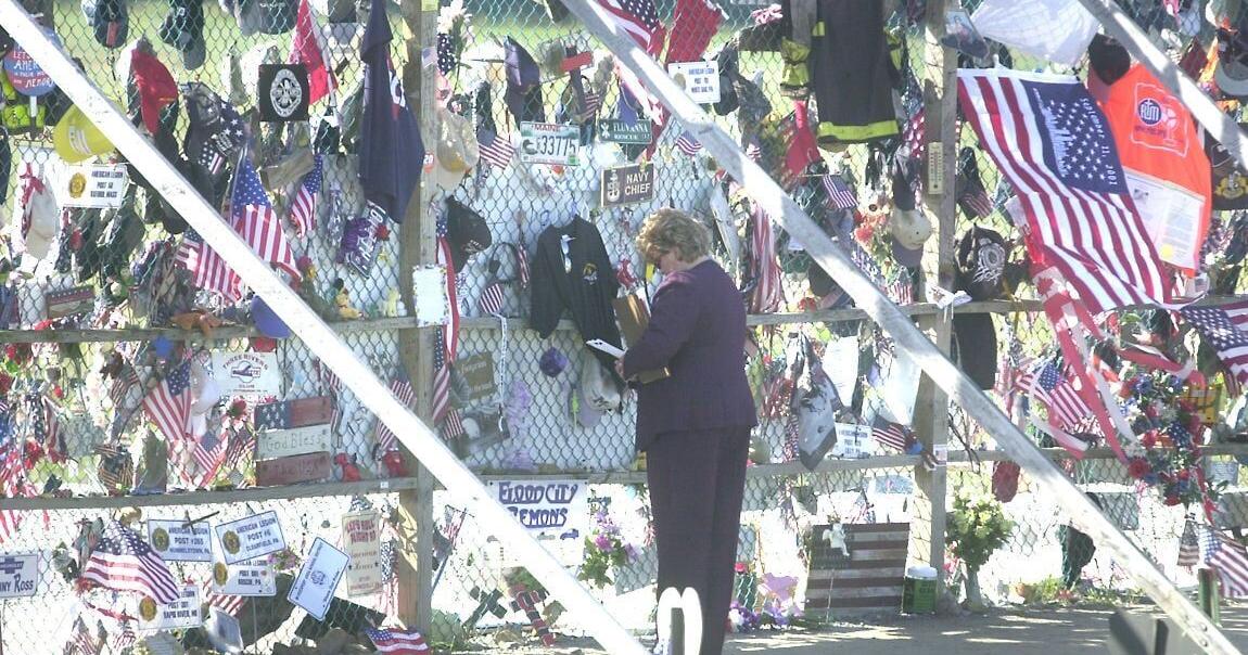 9/11 REMEMBERED | 'Pay their respects': Before Flight 93 National Memorial, temporary site greeted grieving masses