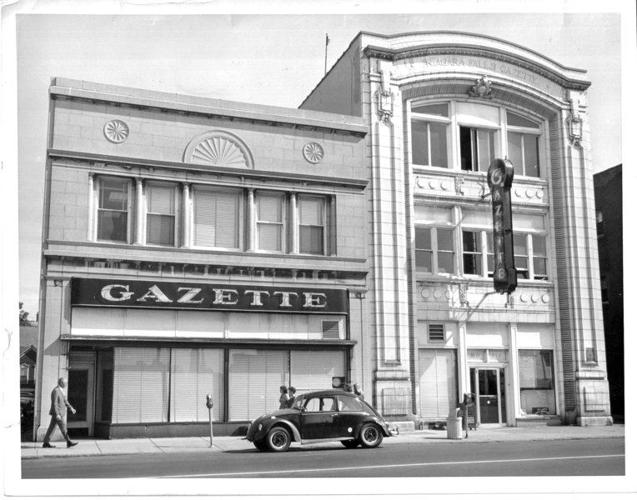 Gazette's storied past at 310 Niagara St.