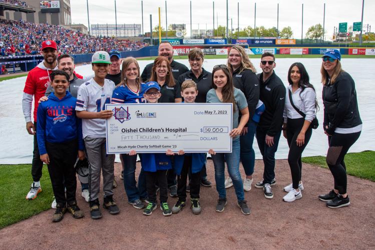 Bills play in Micah Hyde's annual charity softball game
