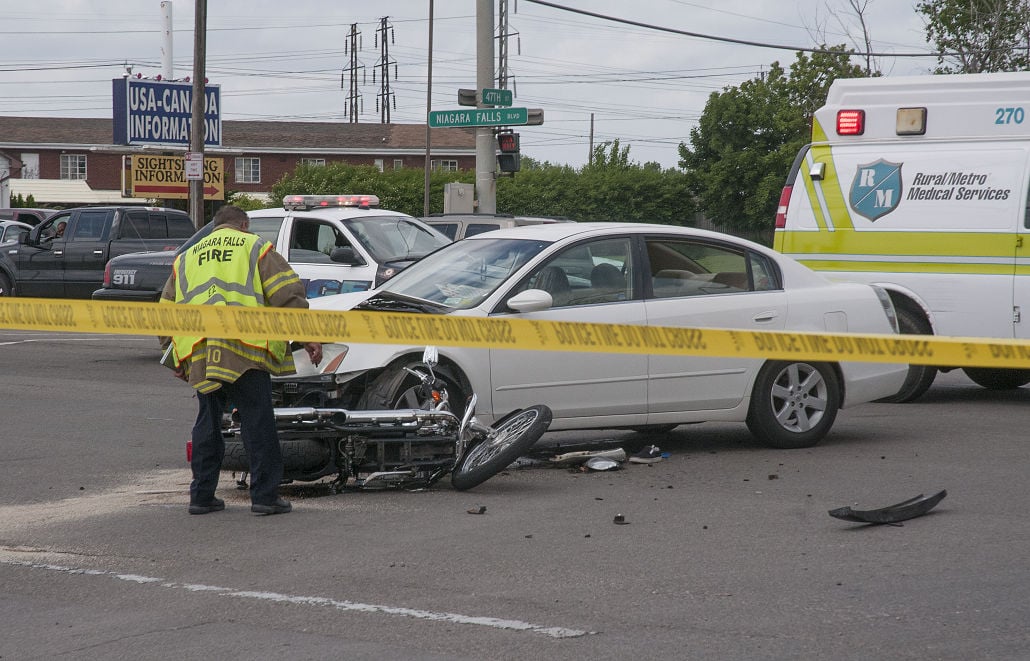 Motorcyclist in critical condition after Thursday afternoon crash on