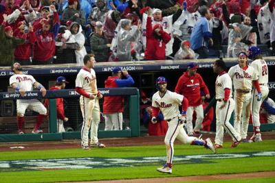 Harper's HR powers Phillies past Padres, into World Series – The Oakland  Press