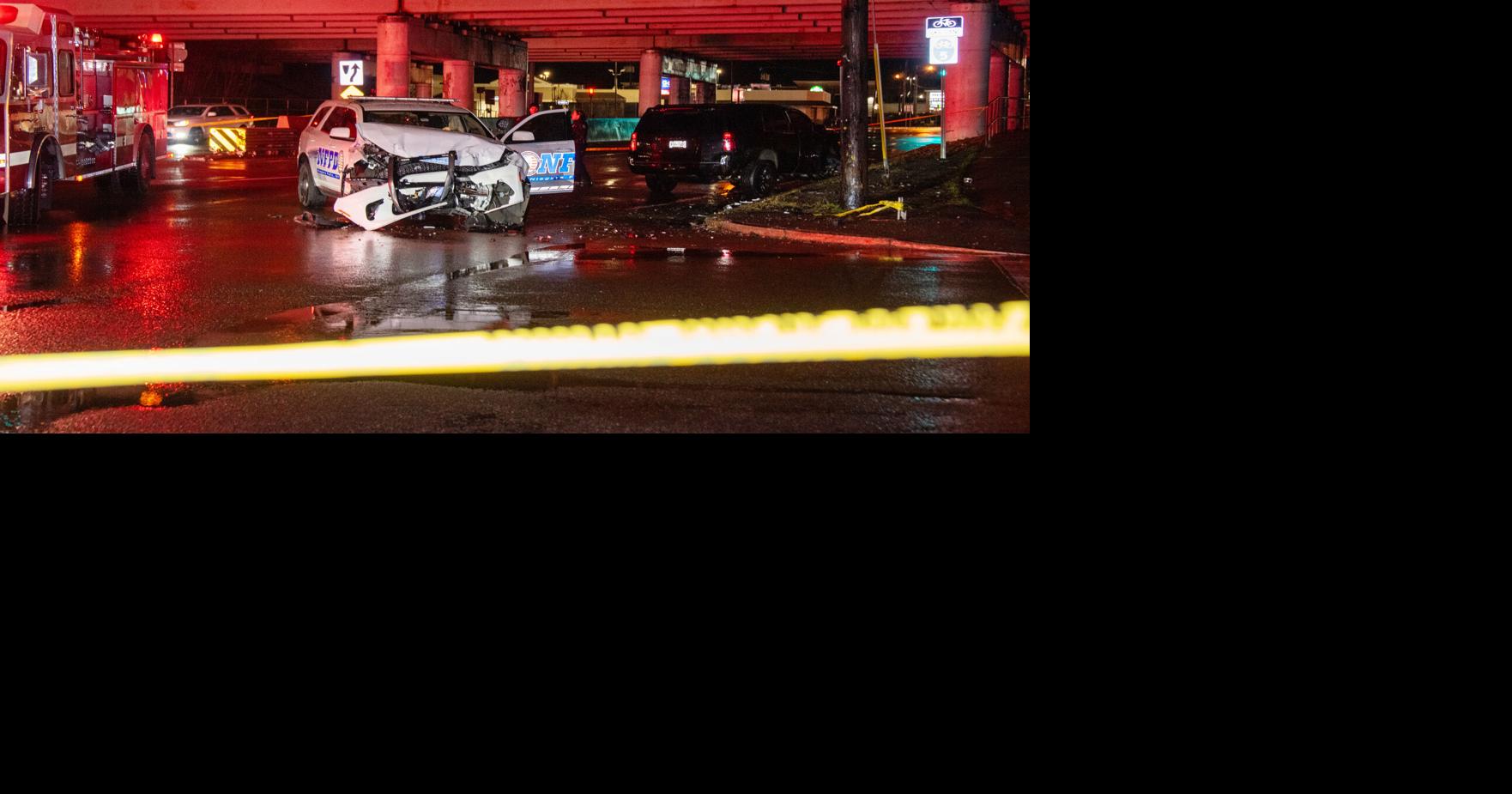 Niagara Falls police officer hurt in crash on Niagara Falls Boulevard