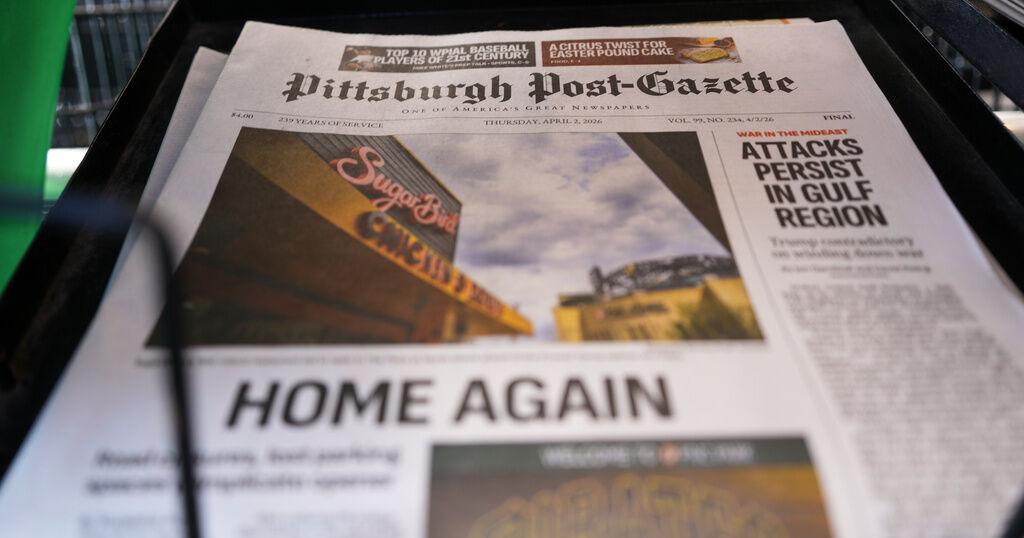 A nonprofit lifeline for the Pittsburgh Post-Gazette as more papers ...